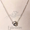 Pendentif double coeurs SWAROVSKI